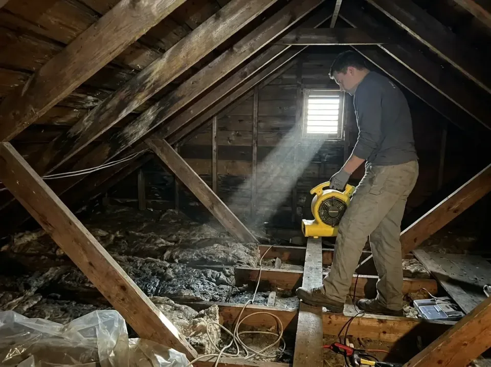 attic-water-damage-drying-proc-007 — frequently asked questions, Emergency Water Extraction & 24/7 Flood Response in Kings P…